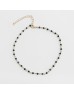 Black Opal Rosary Necklace